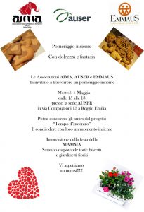 locandina della festa della mamma a Tempo d'Incontro 2018