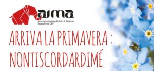 Immagine della campagna Nontiscordardimé di AIMA Reggio Emilia