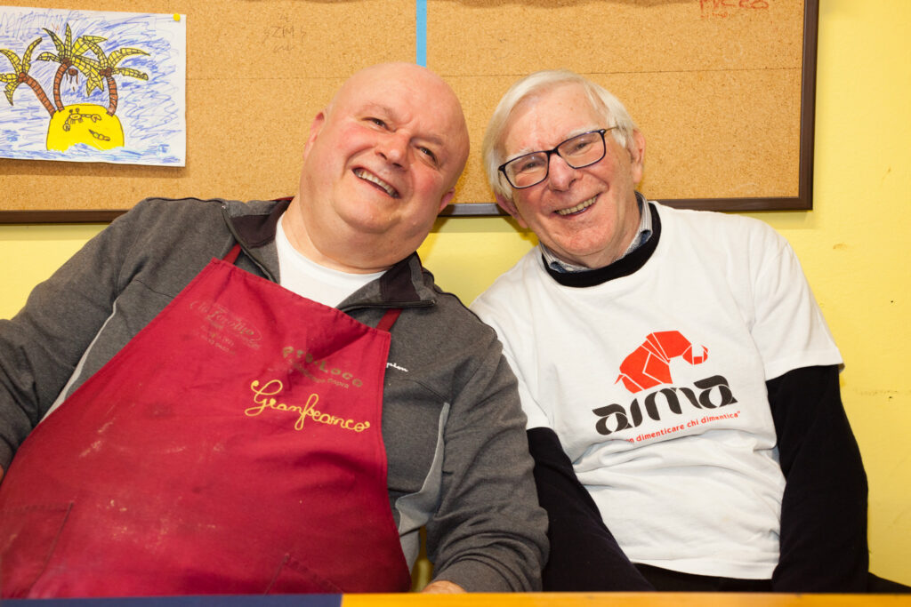 Fotografia Cena d'Autunno in San Luigi a Reggio Emilia per Tempo d'Incontro - volontari AIMA