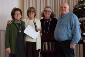 Fotografia del Consiglio Direttivo di AIMA al pranzo di Natale 2025