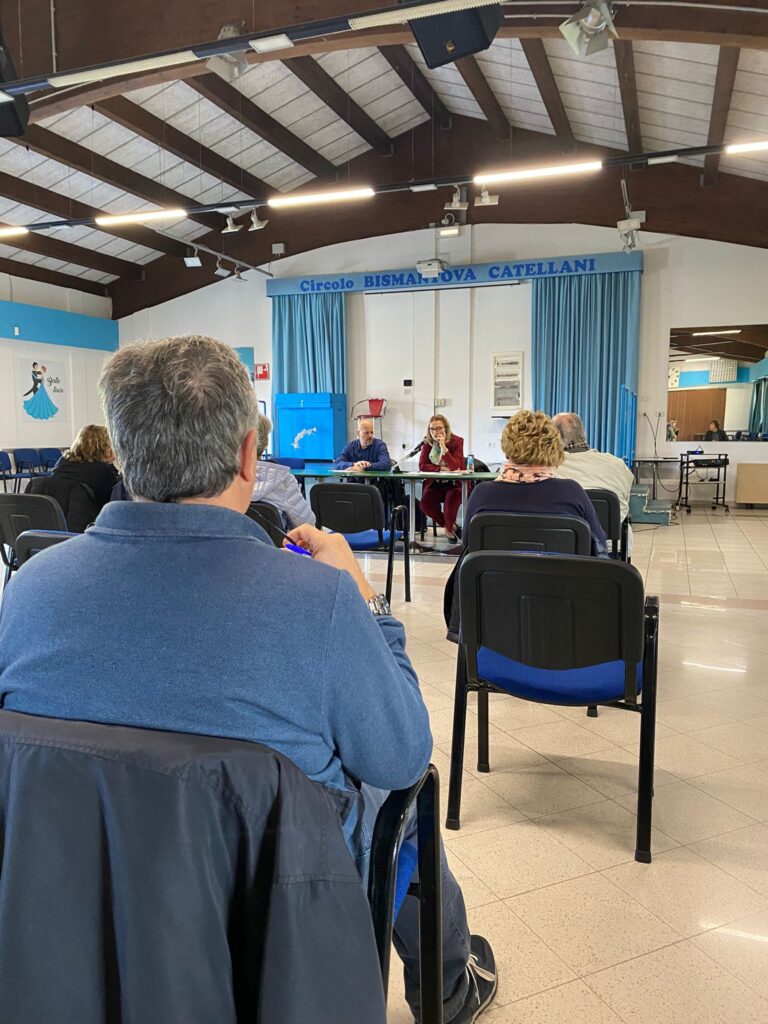 Fotografia incontro informativo sabato 25 ottobre 2025 al Centro Insieme su Demenza, percorsi e fasi.