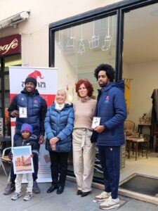 Temporary Store di Zonta Club per AIMA Reggio Emilia, inaugurazione 8 dicembre 2025 con i giocatori di Pallacanestro Reggiana