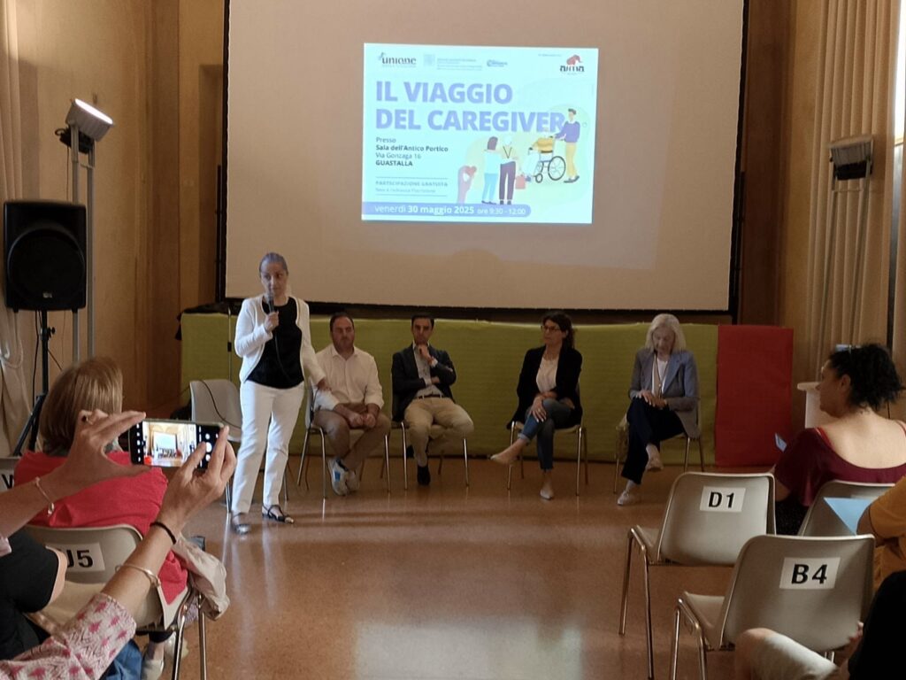 Venerdì 30 maggio 2025, ore 9:30, Guastalla “Il viaggio del Caregiver”, c/o Sala dell’Antico Portico, Via Gonzaga 16, Guastalla
